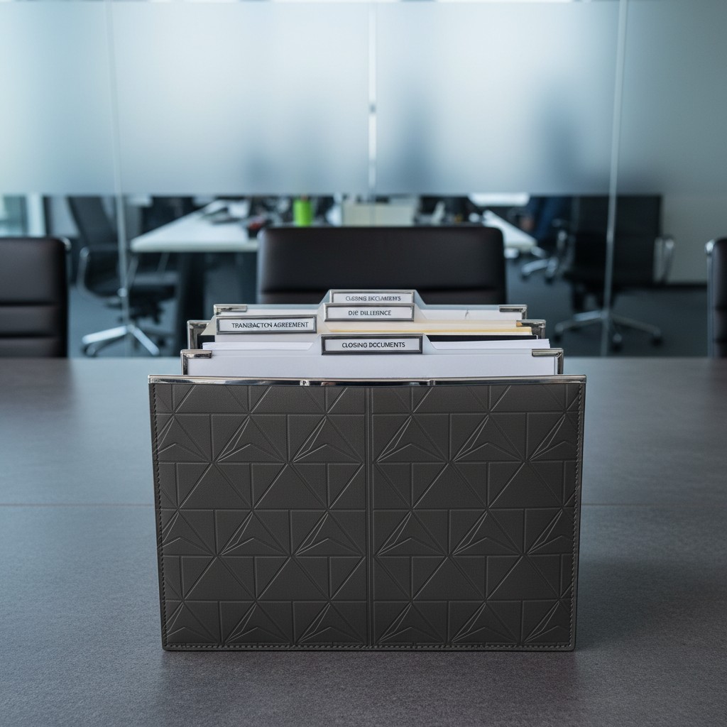 Pared transparente dividida en vidrio cubiculado para crear una oficina con dos espacios.